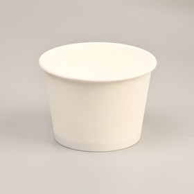 Стакан-креманка "Белая" под мороженое и десерты, 250 мл