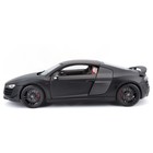 Машинка Maisto Die-Cast Audi R8 GT, открывающиеся двери, 1:18, цвет чёрный - Фото 12