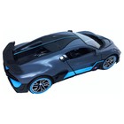 Машинка Maisto Bugatti Divo со светом и звуком, 1:24, цвет серо-голубой - Фото 5