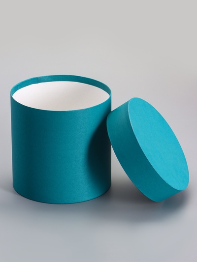 Набор шляпных подарочных коробок 5 в 1, пурпурный, 23×23-15×15 см