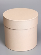 Набор шляпных подарочных коробок 5 в 1, коричневый, 23×23-14×14 см - Фото 3