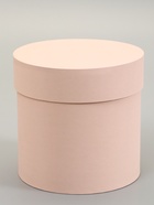 Набор шляпных подарочных коробок 5 в 1, коричневый, 23×23-14×14 см - Фото 3