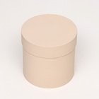 Набор шляпных подарочных коробок 5 в 1, коричневый, 23×23-14×14 см - Фото 5