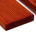 Доска террасная (набор 7 шт.) Декинг Улин (ширина 9 см) Редет/Бугристый 2.2×9×155 см - Фото 5