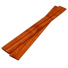 Напольное покрытие из тикового дерева марки C Jumbo, террасная 1,6х12.5х120 см (набор 2 шт) - фото 23914898