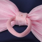 УЦЕНКА Бант для волос на резинке «Умница», двойной, розовый - Фото 3