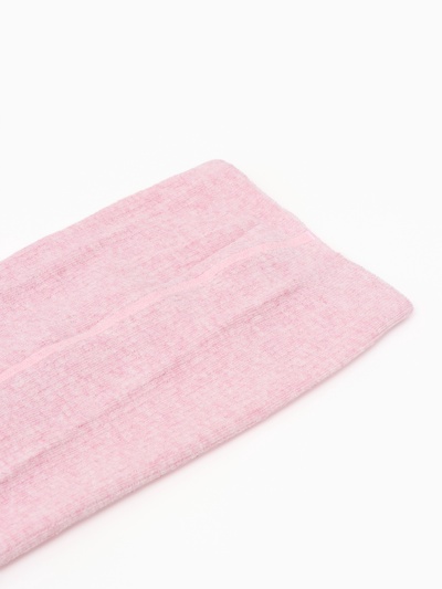 Набор детских колготок KAFTAN BASIC Melange, рост 116-122 см, розовый/молочный