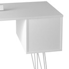 Стол письменный  Liverpool, 100x50x73 см, белый - фото 23920916