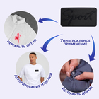 Термоаппликация «Sport», 7,7 × 4 см, цвет чёрный - фото 23935856 Термоаппликация «Sport», 7,7 × 4 см, цвет чёрный - фото 23935856