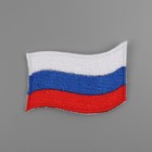 Термоаппликация «Флаг», 5,8 × 3,4 см, цвет триколор - Фото 2