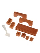 Конструктор керамический для детского творчества «Печка», 103 детали - фото 121696024