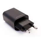 Сетевое зарядное устройство ERGOLUX ELX-РA01P-C02, 1 USB, 2A, пакет, черное - фото 321486878