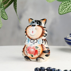 Сувенир " Кот Сеня", гжель цвет - фото 23963372