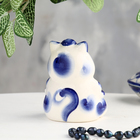 Сувенир " Кот Федя", гжель - фото 23963376