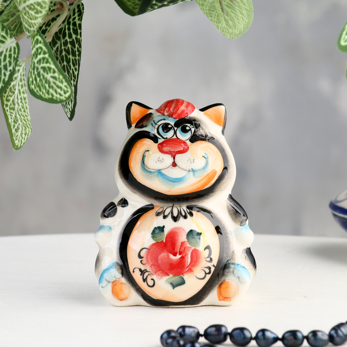 

Сувенир " Кот Федя", гжель цвет