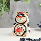 Сувенир " Кот Федя", гжель цвет - фото 23963378