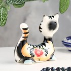 Сувенир " Кот Крендель", гжель цвет - фото 23963384