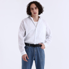 Ремень мужской, ширина 4 см, автомат, пряжка метал, цвет чёрный - фото 25282066