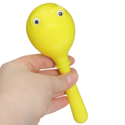 Погремушка Крошка Я «Лягушонок: перкуссионный маракас», шейкер, МИКС