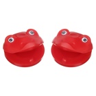 Погремушка «Лягушата», кастаньеты и перкуссионный маракас, 3 шт., красный - Фото 5