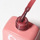 Гель лак для ногтей, камуфлирующий, трехфазный, 10 мл, LED/UV, красный (8) - Фото 5