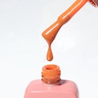 Гель лак для ногтей, неоновый, светоотражающий, трехфазный, 10 мл, LED/UV, оранжевый (12) - Фото 4