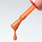 Гель лак для ногтей, неоновый, светоотражающий, трехфазный, 10 мл, LED/UV, оранжевый (12) - Фото 5