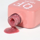 Гель лак для ногтей, с блёстками, трехфазный, 10 мл, LED/UV, розовый (26) - Фото 6