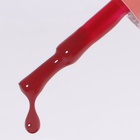 Гель лак для ногтей, кракелюрный, с эффектом растрескивания, 3-х фазный, 10 мл, LED/UV, цвет красный (34) - Фото 5