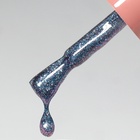 Гель лак для ногтей кошачий глаз, трехфазный, 10 мл, LED/UV, голубой (39) - Фото 10