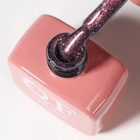 Гель лак для ногтей кошачий глаз, трехфазный, 10 мл, LED/UV, розовый (40) - Фото 4