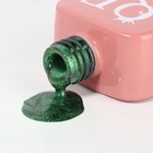 Гель лак для ногтей, кошачий глаз, неоновый, трехфазный, 10 мл, LED/UV, зелёный (43) - Фото 6