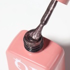 Гель лак для ногтей, кошачий глаз, трехфазный, 10 мл, LED/UV, коричневый (51) - Фото 5