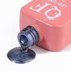 Гель лак для ногтей, кошачий глаз, трехфазный, 10 мл, LED/UV, синий (54) - Фото 6