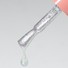 Гель лак для ногтей, кошачий глаз, трехфазный, 10 мл, LED/UV, серебристый (57) - Фото 4