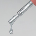 Гель лак для ногтей, кошачий глаз, трехфазный, 10 мл, LED/UV, серебристый (59) - Фото 4