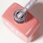 Гель лак для ногтей, кошачий глаз, трехфазный, 10 мл, LED/UV, серебристый (60) - Фото 5