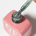 Гель лак для ногтей, жидкая фольга, трехфазный, 10 мл, LED/UV, зелёный (64) - Фото 5