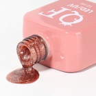 Гель лак для ногтей, жидкая фольга, трехфазный, 10 мл, LED/UV, красный (67) - Фото 6