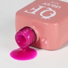 Гель лак для ногтей, витражный, трехфазный, 10 мл, LED/UV, розовый (71) - Фото 5