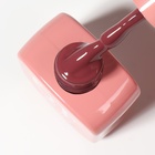 Гель лак для ногтей, однотонный, трехфазный, 10 мл, LED/UV, нюдовый (86) - Фото 9