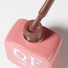 Гель лак для ногтей, однотонный, трехфазный, 10 мл, LED/UV, коричневый (97) - Фото 9