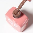 Гель лак для ногтей, однотонный, трехфазный, 10 мл, LED/UV, коричневый (98) - Фото 9