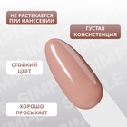 Гель лак для ногтей, однотонный, трехфазный, 10 мл, LED/UV, нюдовый (102) - Фото 4
