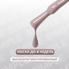 Гель лак для ногтей, однотонный, трехфазный, 10 мл, LED/UV, коричневый (104) - Фото 2