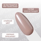 Гель лак для ногтей, однотонный, трехфазный, 10 мл, LED/UV, коричневый (112) - Фото 4