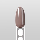 Гель лак для ногтей, однотонный, трехфазный, 10 мл, LED/UV, коричневый (113) - Фото 13