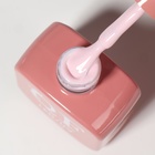 Гель лак для ногтей, однотонный, трехфазный, 10 мл, LED/UV, розовый (128) - Фото 9