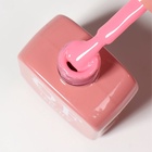 Гель лак для ногтей, однотонный, трехфазный, 10 мл, LED/UV, розовый (133) - Фото 9