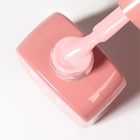 Гель лак для ногтей, однотонный, трехфазный, 10 мл, LED/UV, розовый (139) - Фото 9